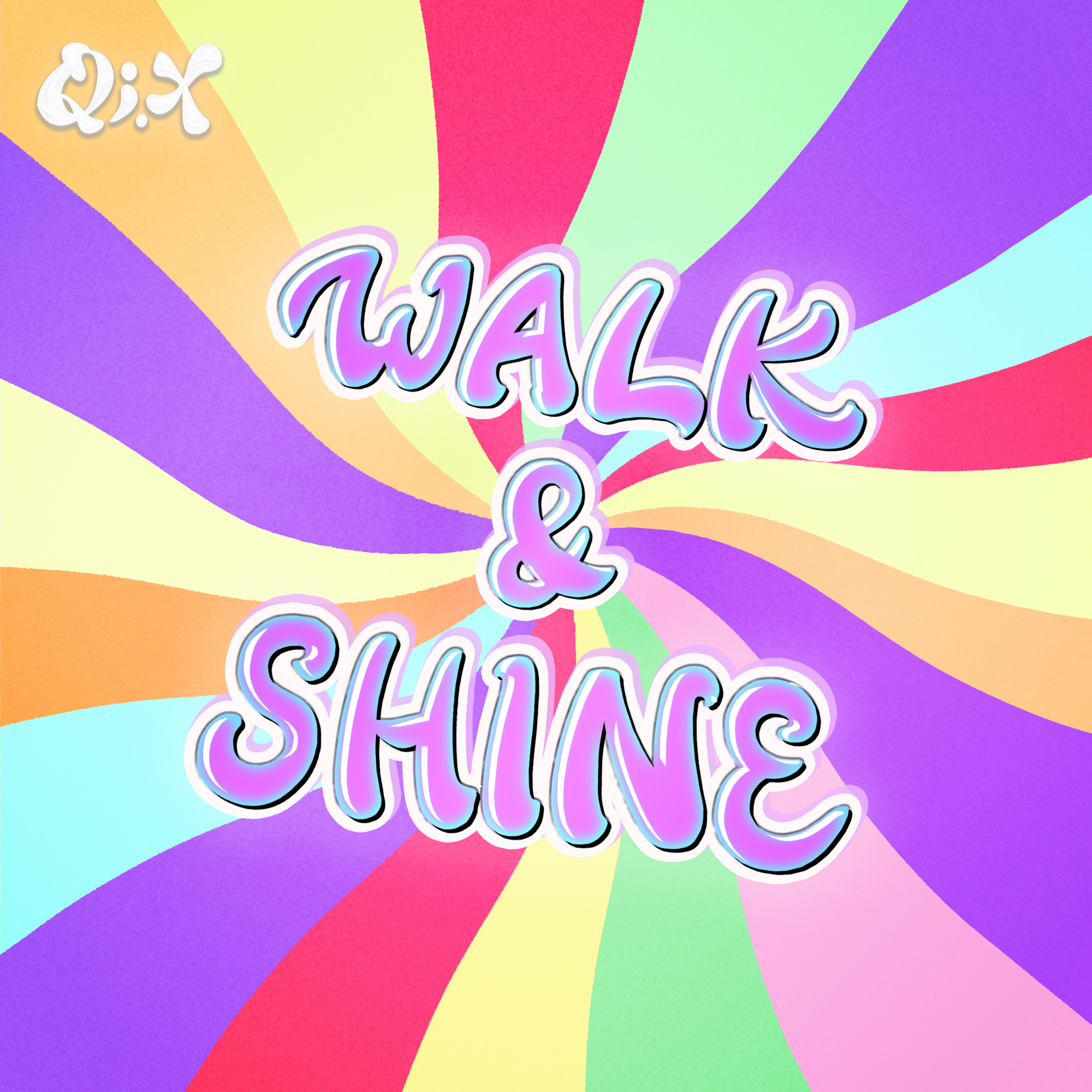 [QI.X]결과물 01_Walk&Shine 앨범 자켓.png